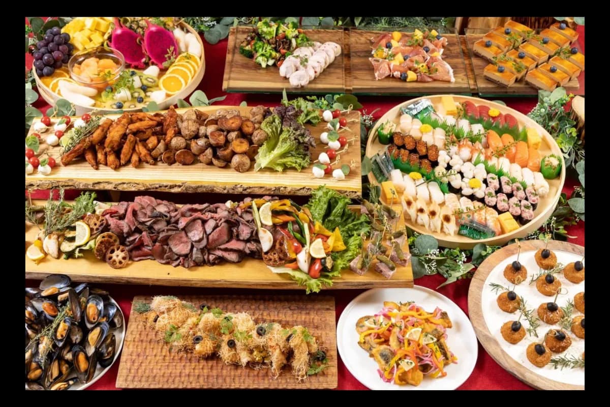 ケータリングプランの料理写真