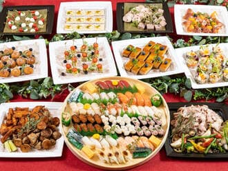 華やか寿司付ベーシックオードブル - オードブルプラン